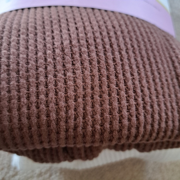 New! Bench Waffle Cargo Lounge Pants 2 Pack Women's XL Cream Brown Casual - Picture 14 of 15